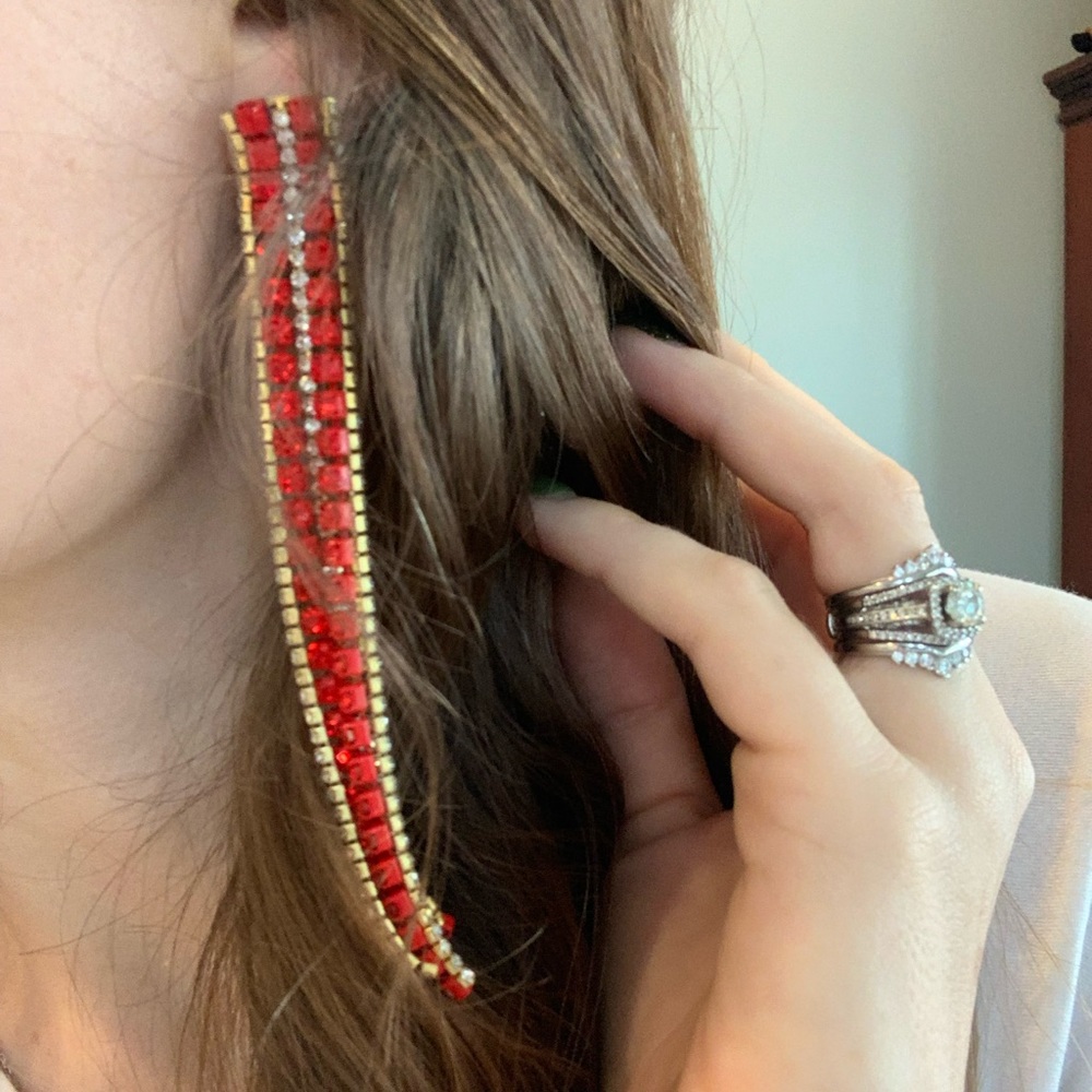 Candy Cane Earrings - image 2